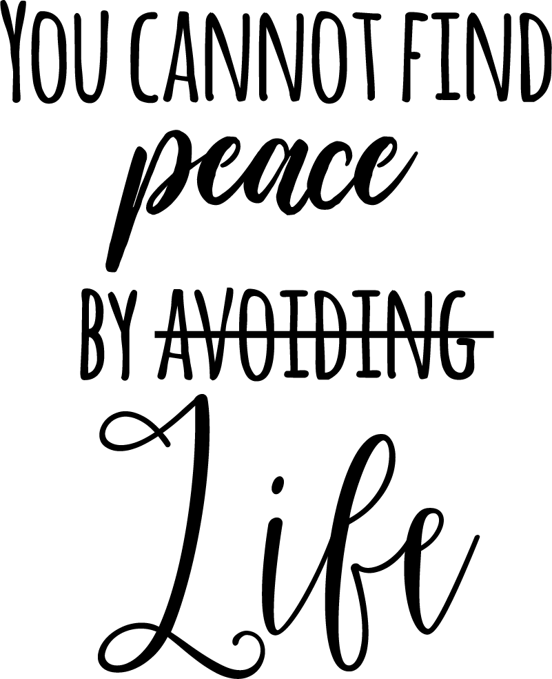 Bedroom vinyl rug virginia woolf peace - TenStickers