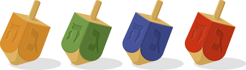 Dreidel bedroom vinyl rug - TenStickers