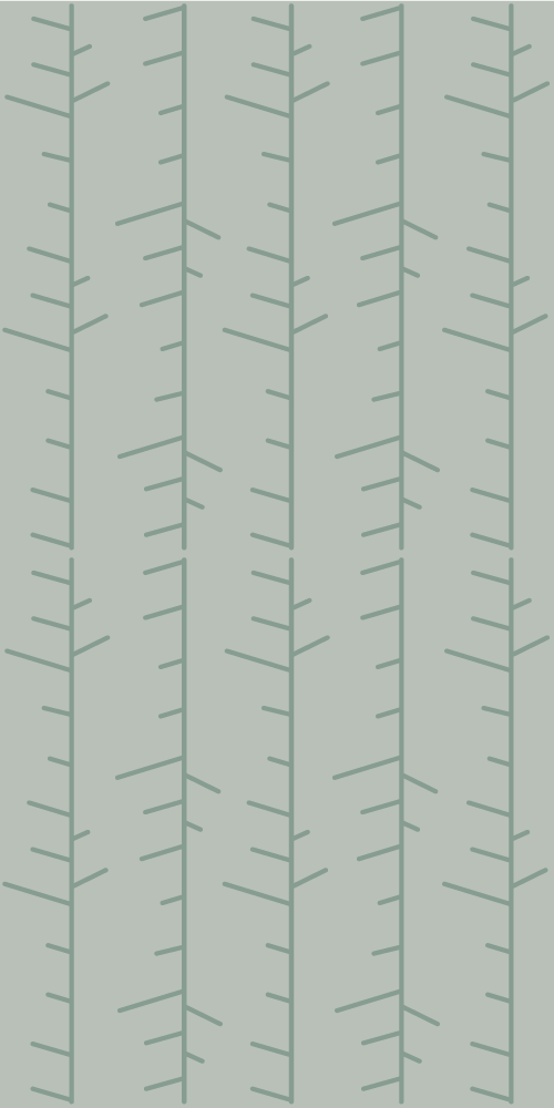 Nordic vinyl rug with mint green stripe design - TenStickers