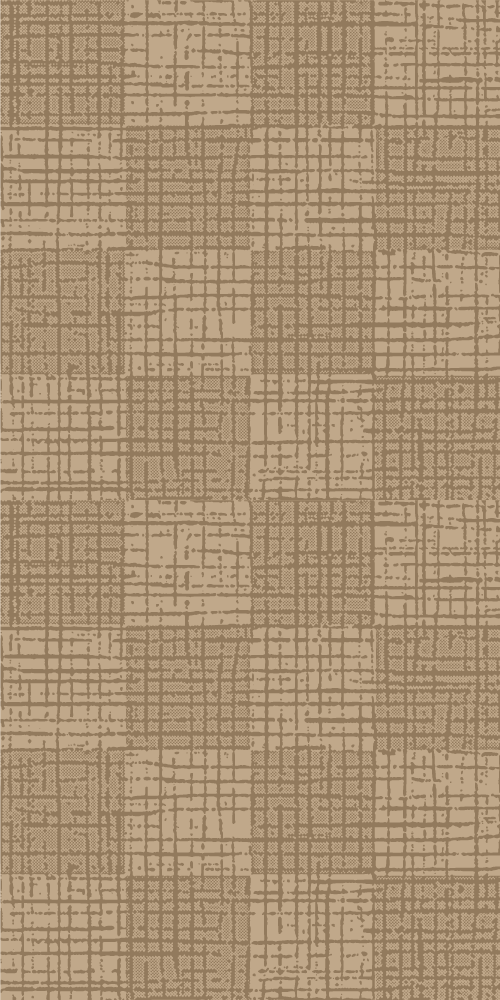 Nordic vinyl rug in scandinavian caramel square pattern - TenStickers