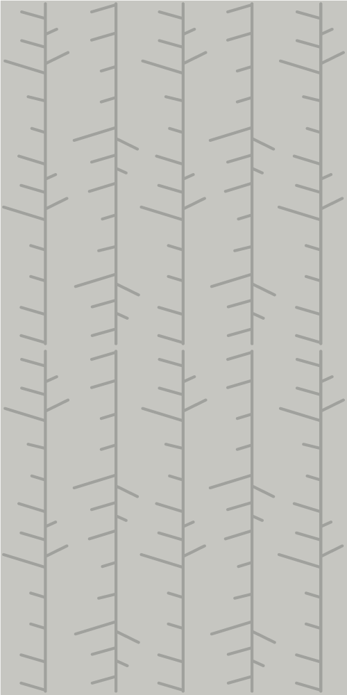 Nordic vinyl rug with scandinavian gray stripes - TenStickers