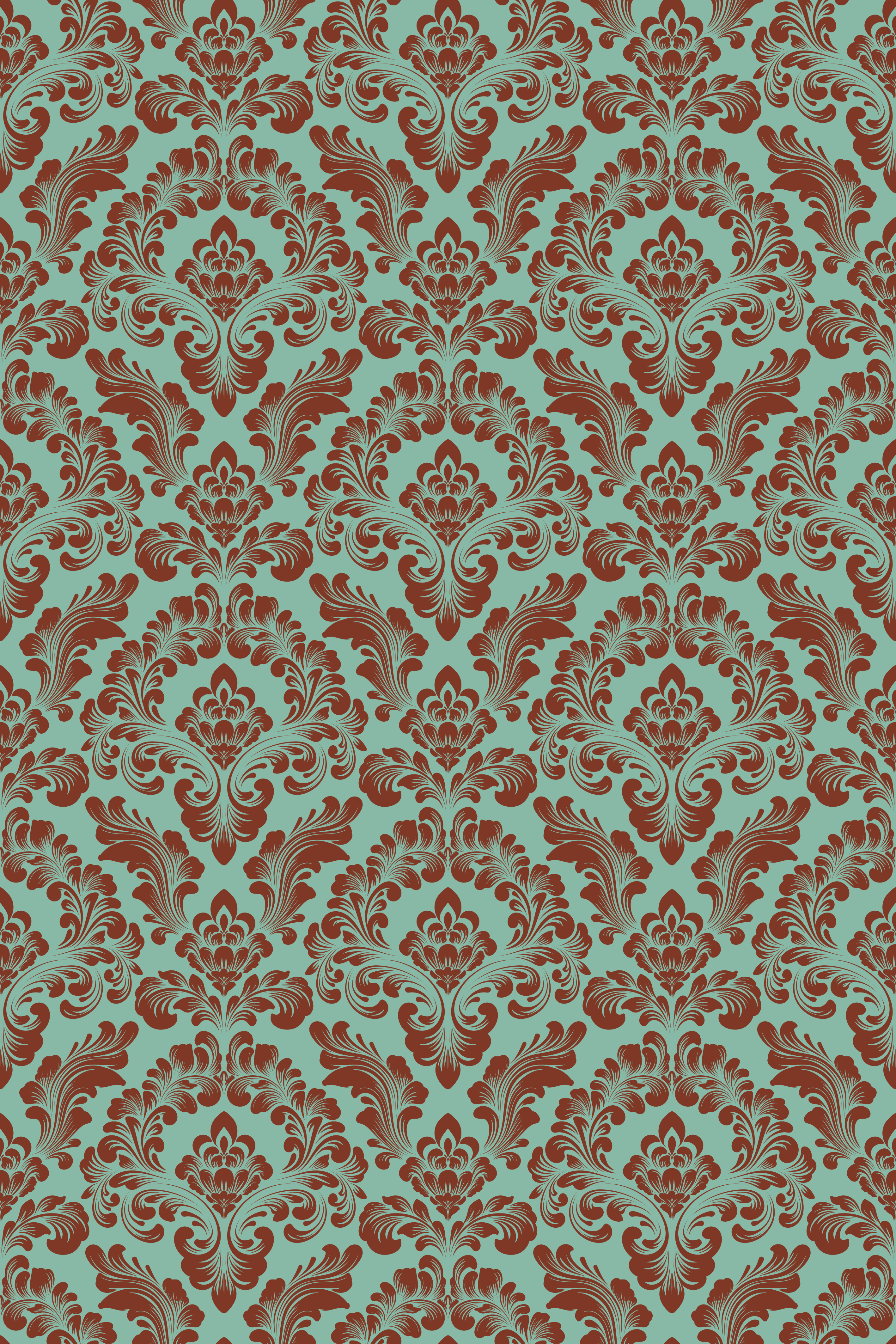 Vintage vinyl rug ormesby hall green - TenStickers
