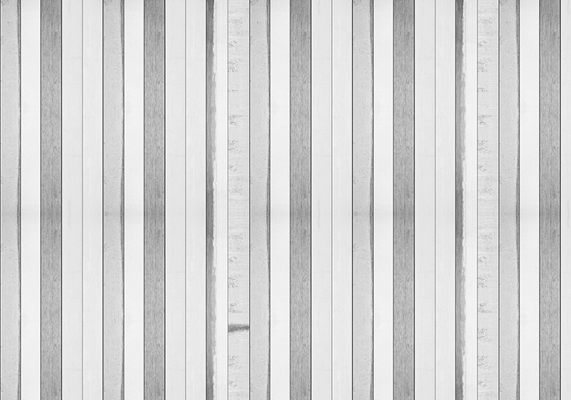 Textured vinyl rug in white weathered planks - TenStickers