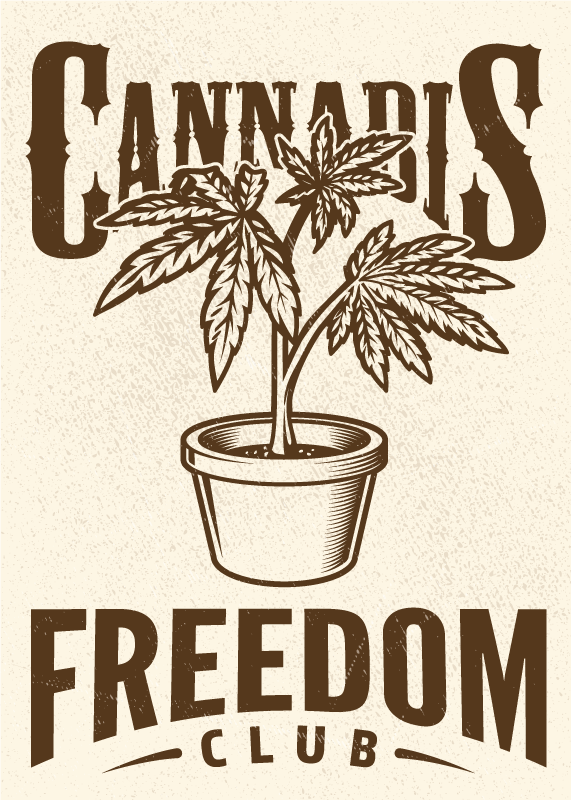Custom vinyl rug cannabis lounge - TenStickers