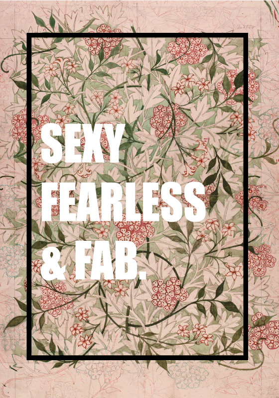 Fearless custom vinyl rug - TenStickers