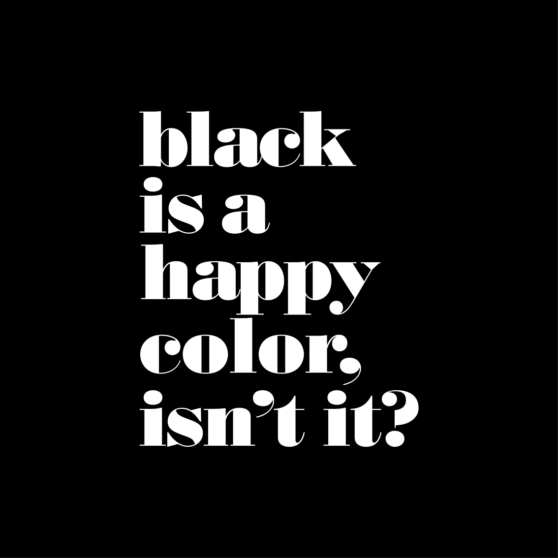 Custom vinyl rug black is a joyful hue - TenStickers