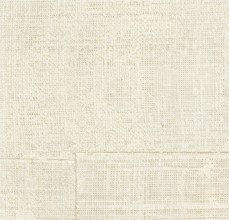 Textured vinyl rug in beige raffia style - TenStickers
