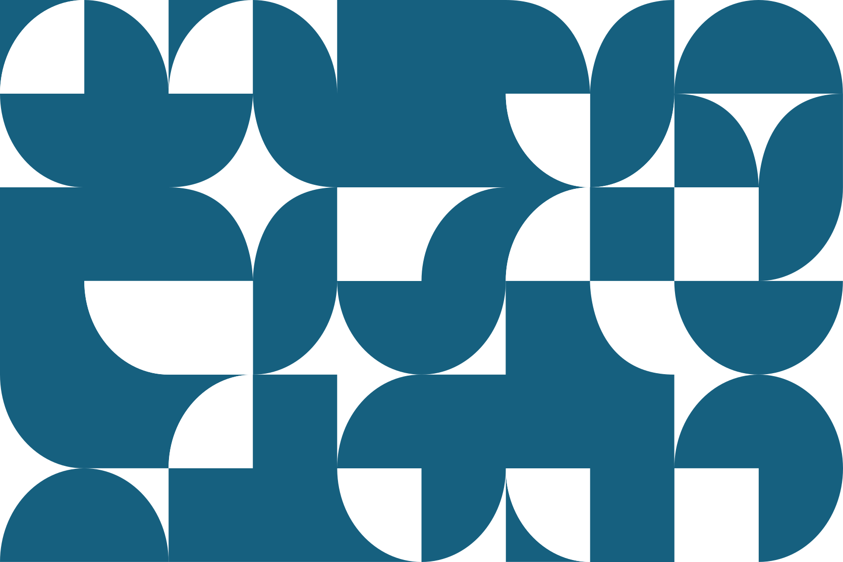 Geometric vinyl rug with blue circle design - TenStickers