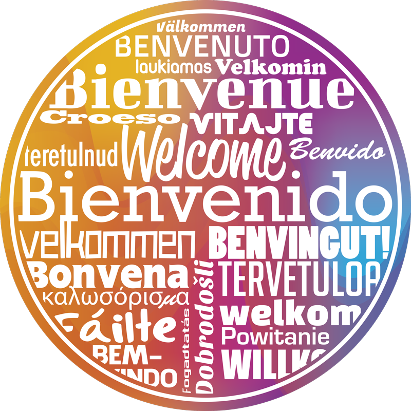 Welcome to your entrance hall vinyl rug - TenStickers