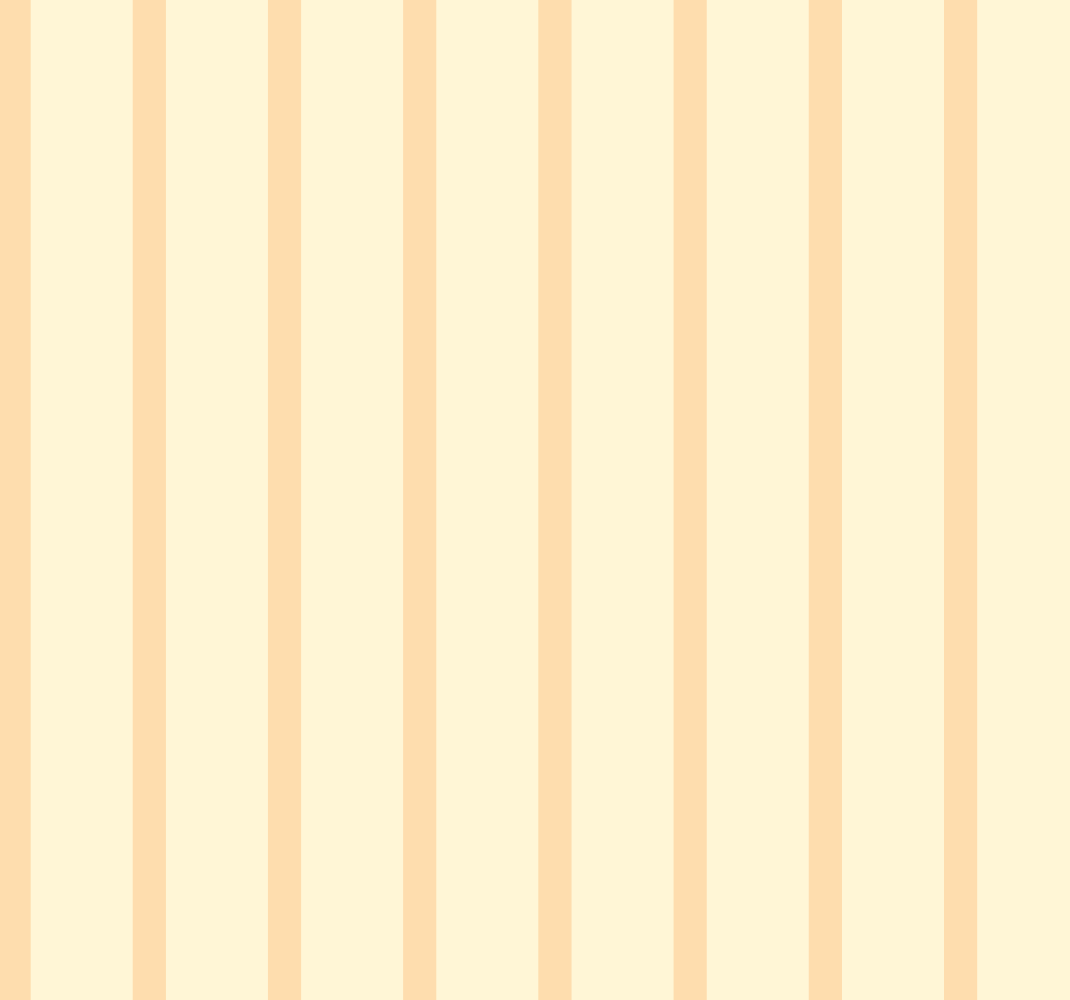Hallway vinyl rug with thin beige vertical stripes - TenStickers