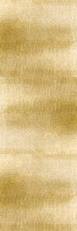 Golden effect hallway vinyl rug - TenStickers