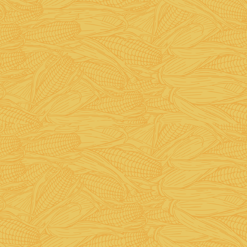 Yellow vinyl rug in corn yellow shades - TenStickers