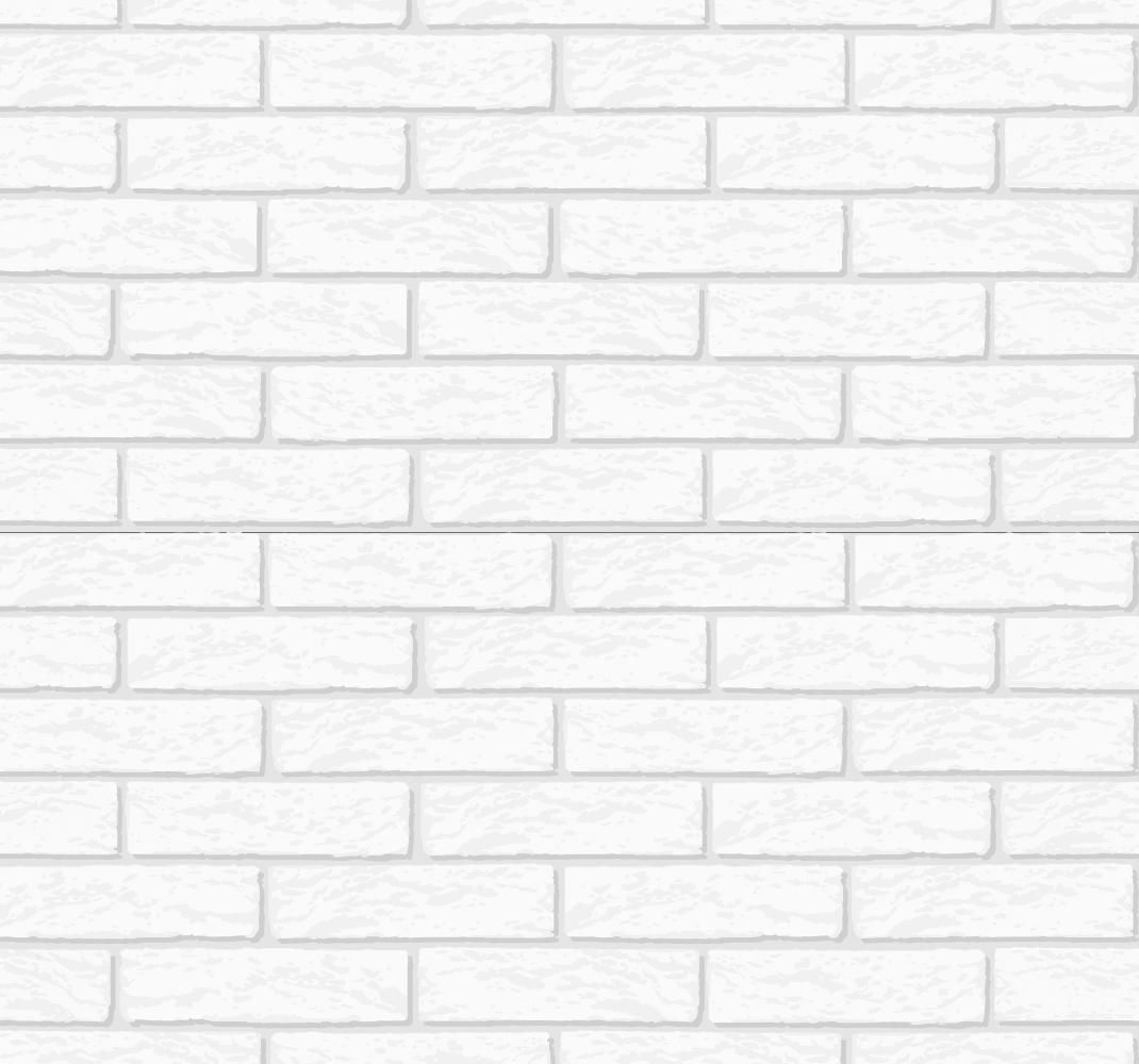 White vinyl rug with brick wall design - TenStickers