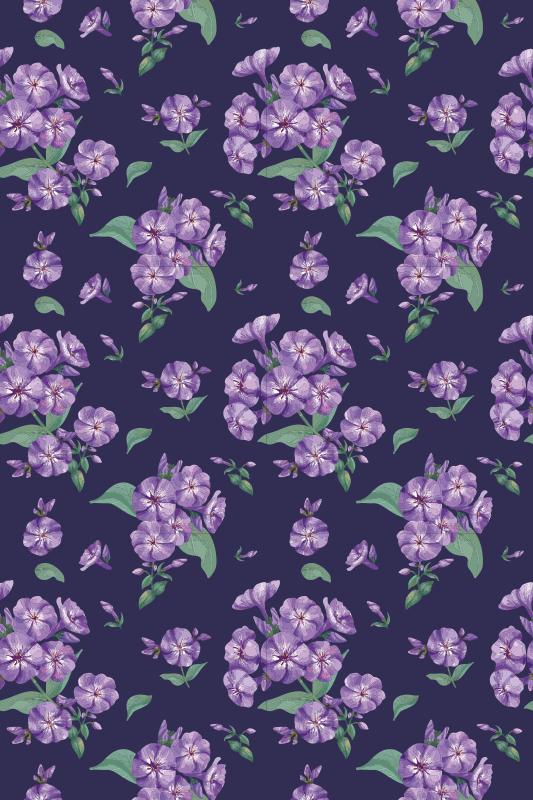Purple vinyl rug in purple shade for any room - TenStickers