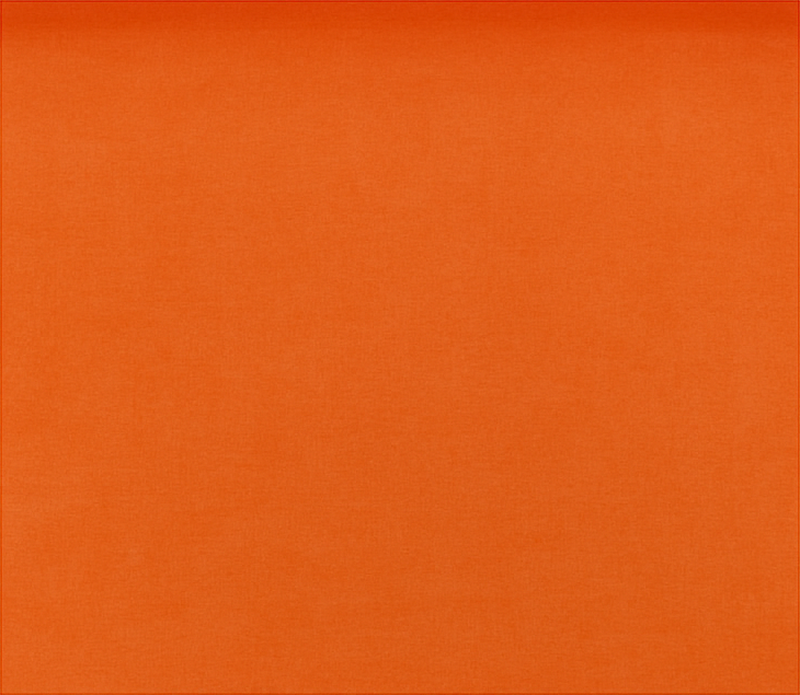 Orange vinyl rug in a simple warm hue - TenStickers