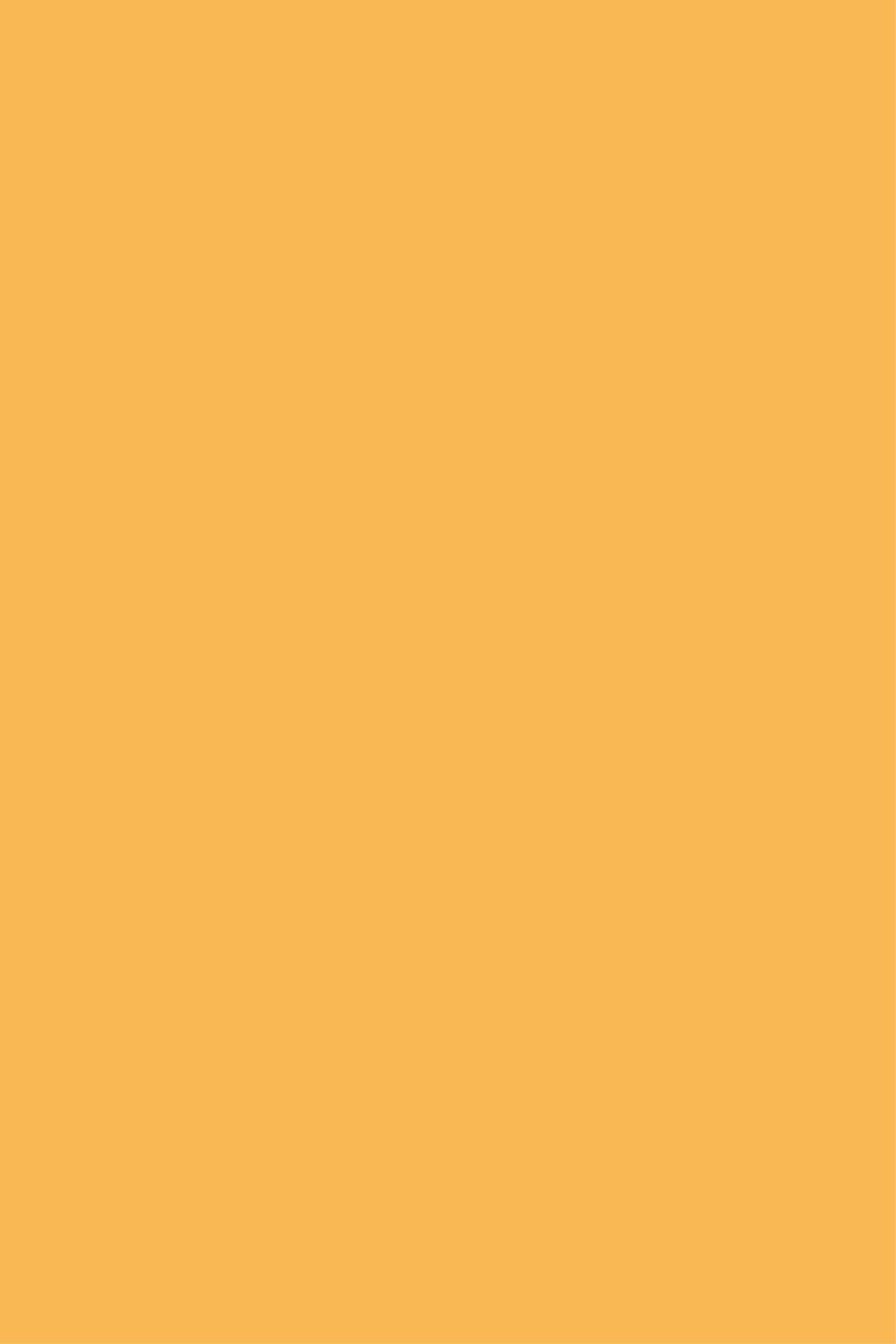 Orange vinyl rug in banana hues - TenStickers