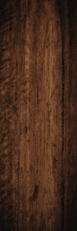 Outdoor vinyl rug in rich dark brown wood finish - TenStickers