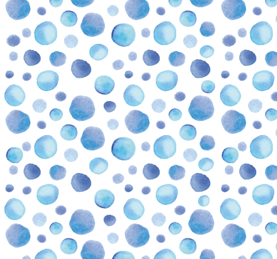 Outdoor vinyl rug - colorful bubbles design - TenStickers