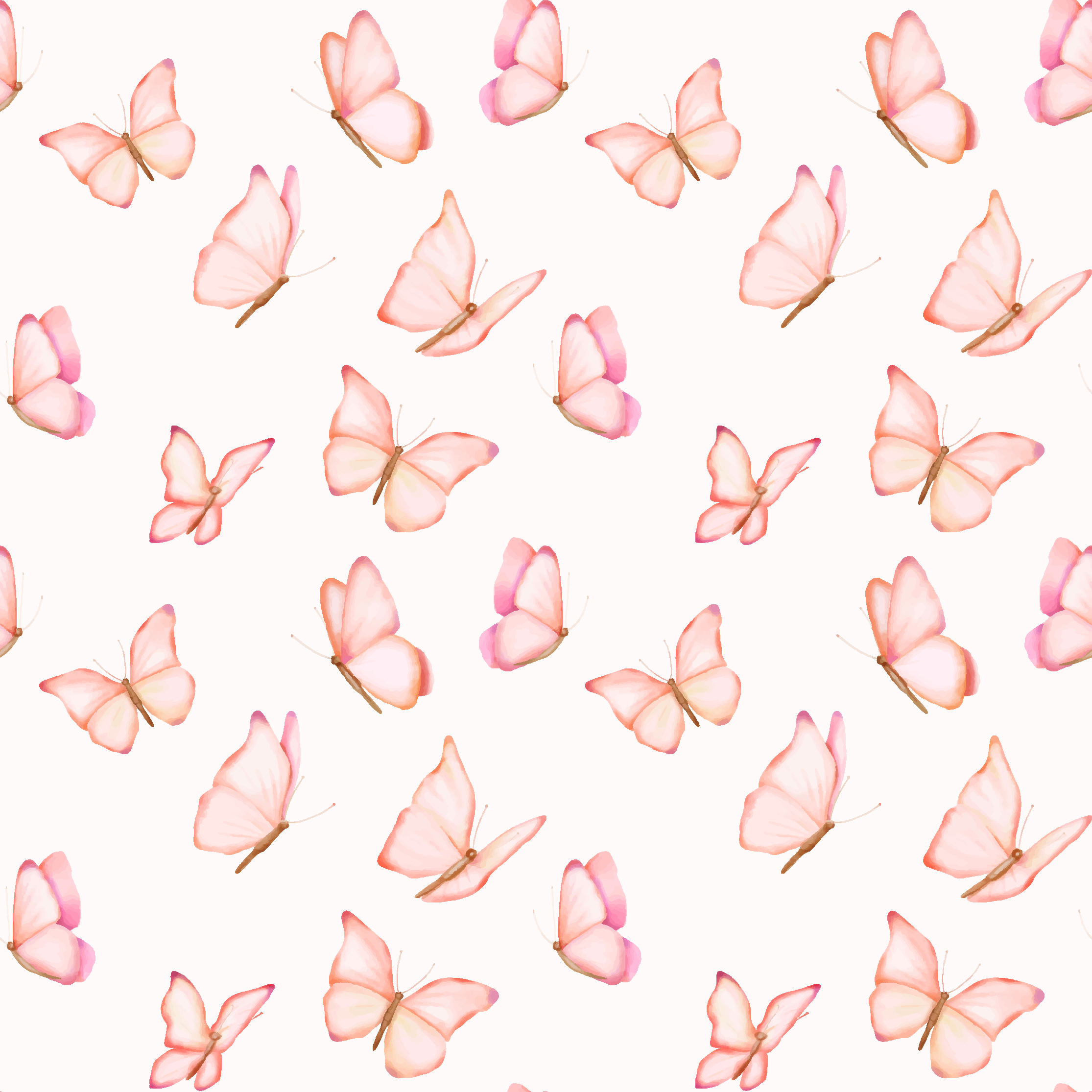 Pink vinyl rug with pink pattern design - TenStickers