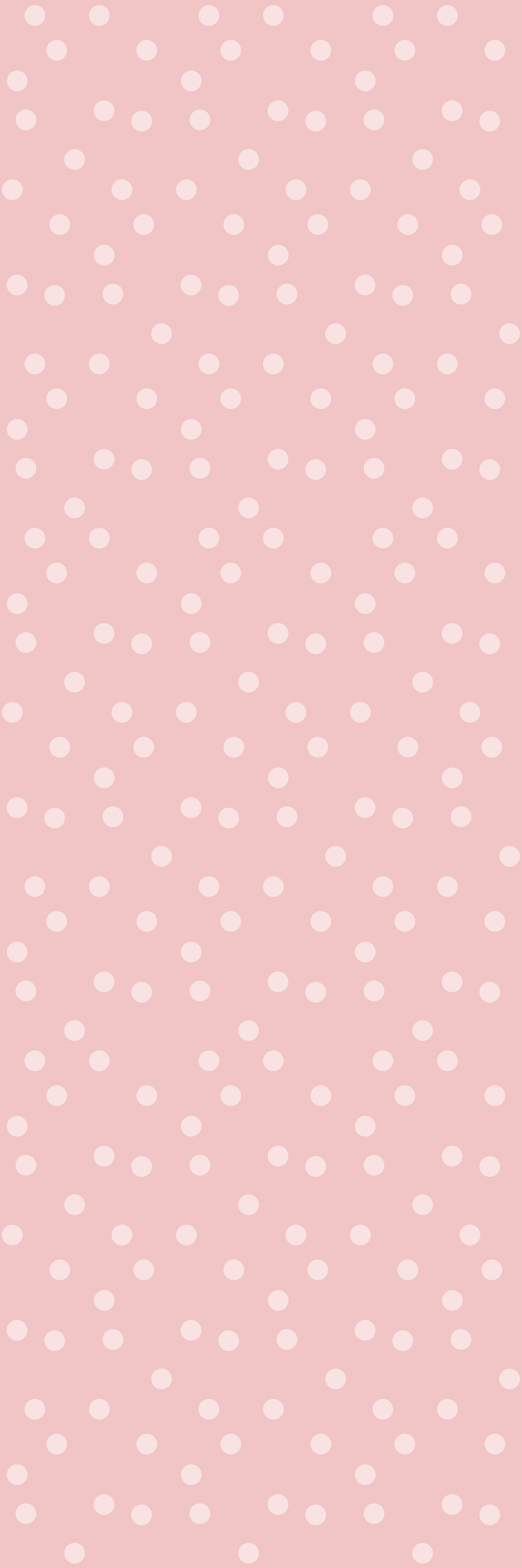 Pink vinyl rug with soft pastel dot background - TenStickers