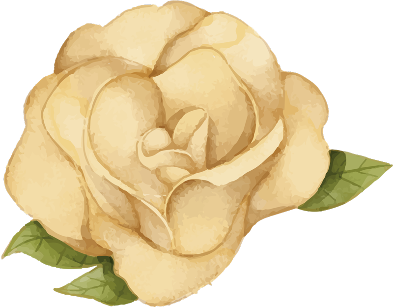 Floral Contour flower vinyl rug - TenStickers