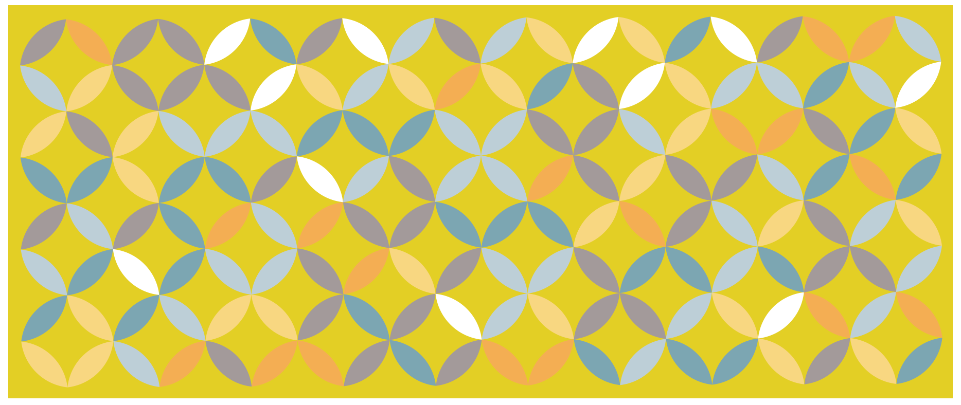 Geometric vinyl rug abstract geometric design - TenStickers