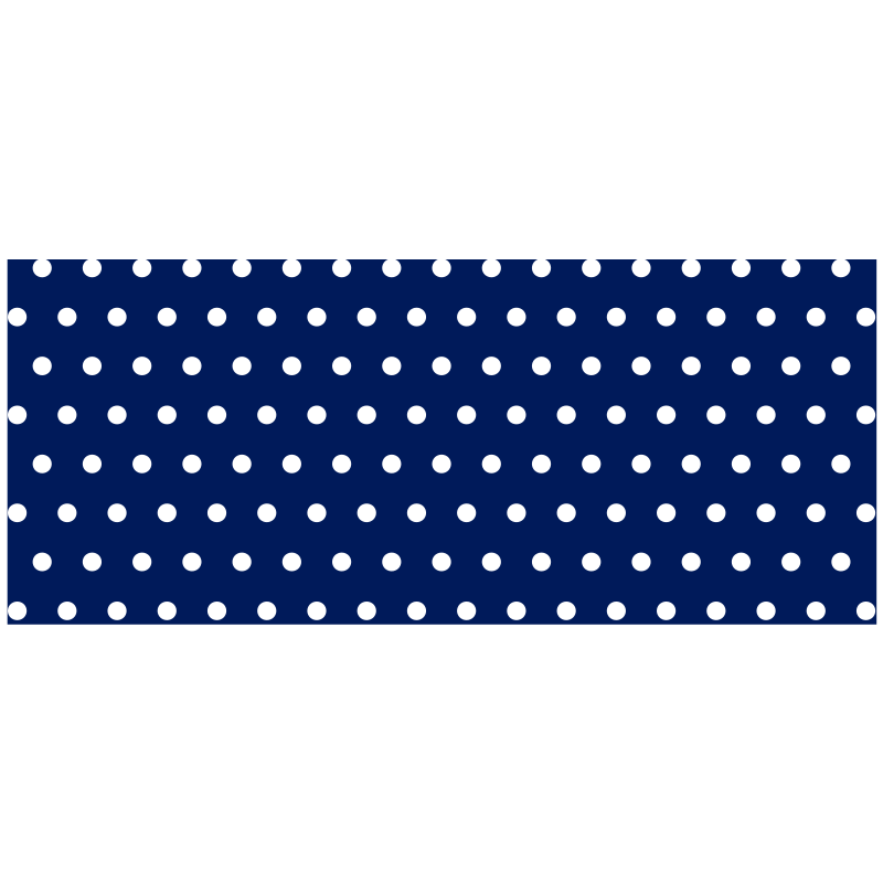 Polka Dotted Decor minimalist vinyl rug - TenStickers