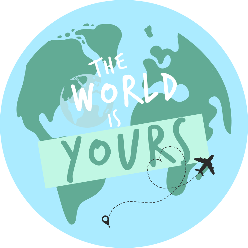 the planet is yours custom rug - TenStickers
