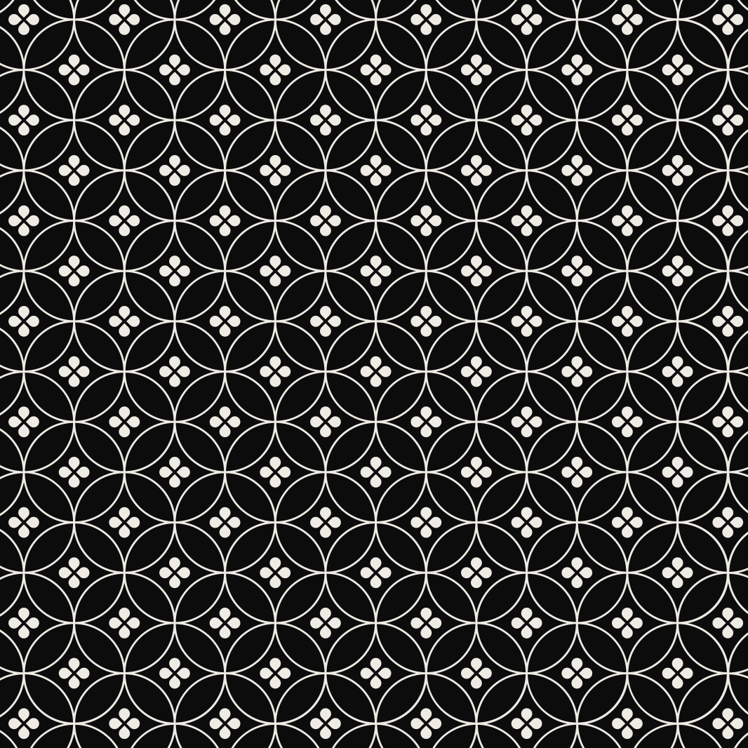 Geometric vinyl rug geometric circle design - TenStickers