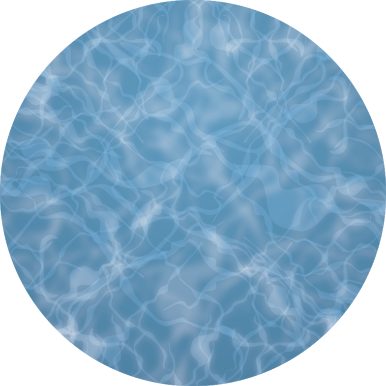 vinyl rug swimming pool nature rug - TenStickers