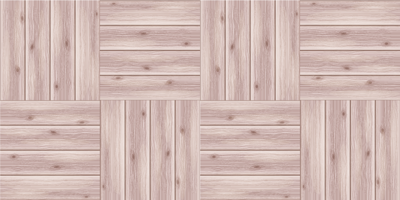 Wood grain pattern wood flooring - TenStickers