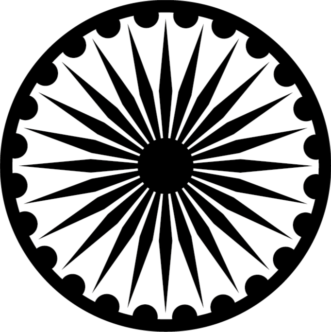 Floral Wheel modern vinyl rug - TenStickers