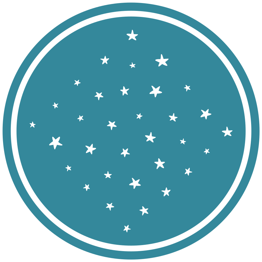 star pattern modern vinyl rug - TenStickers