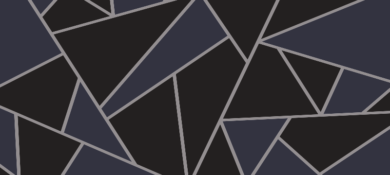 Geometric vinyl rug with angular shapes - TenStickers