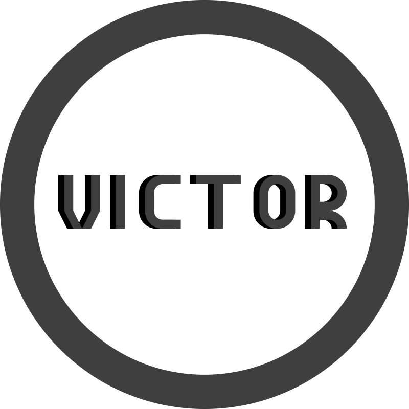 Personalized Monogram custom vinyl rug - TenStickers