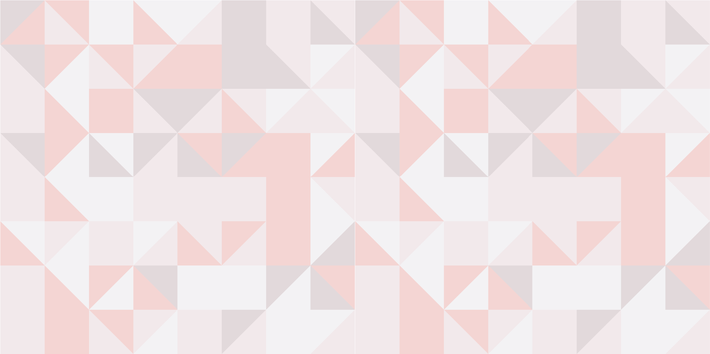 Geometric vinyl rug in soft pastel design - TenStickers