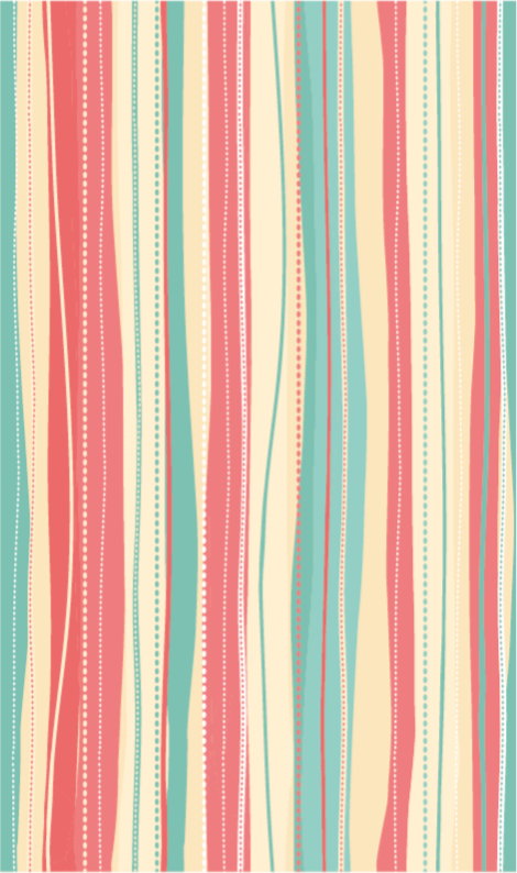 Striped Colorway stripes vinyl rug - TenStickers