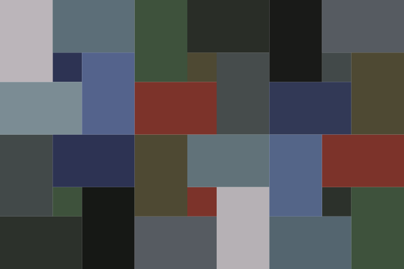 Geometric vinyl rug geometric blocks - TenStickers