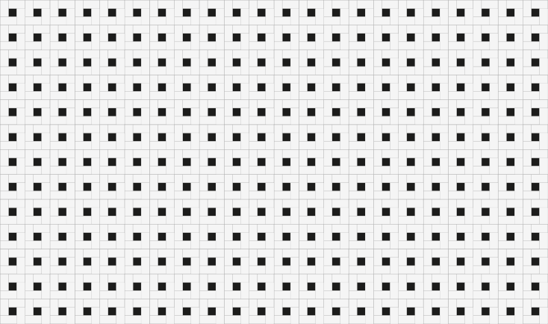 Small squares tile kitchen vinyl rug - TenStickers