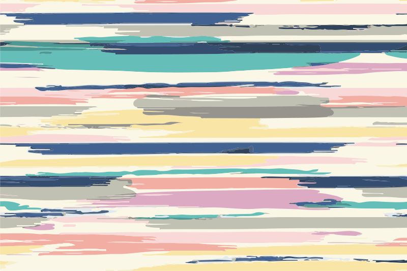 Abstract watercolour stripes stripes carpet - TenStickers