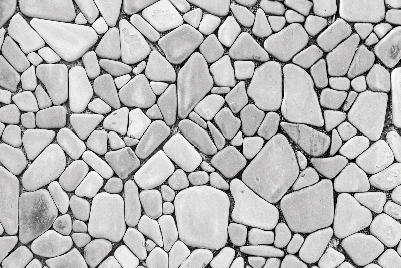 Seamless stone texture stone floor tiles - TenStickers