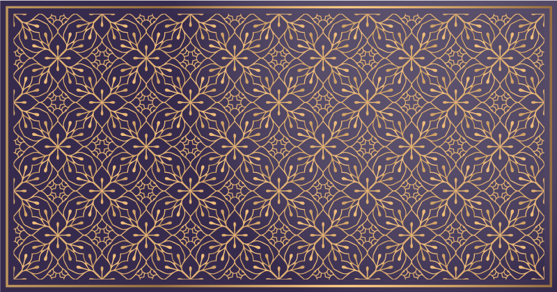 Vintage style vintage rug - TenStickers