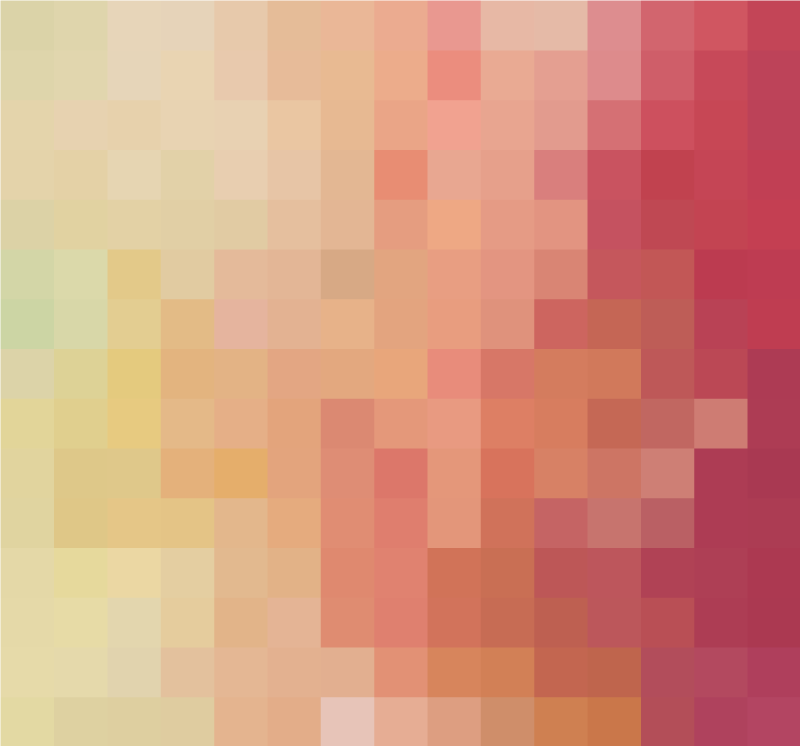 Multicolour squares mosaic vinyl rug - TenStickers