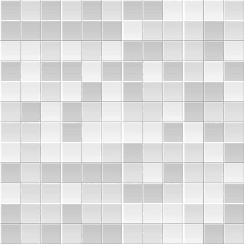 Gray tile squares tile carpet - TenStickers