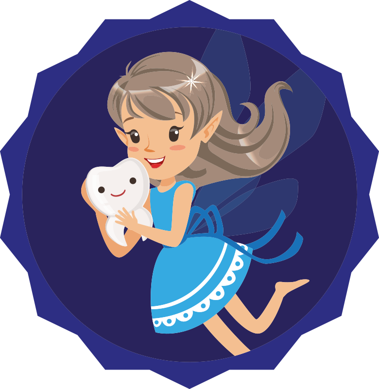 Tooth Fairy Adventure kids vinyl rug - TenStickers