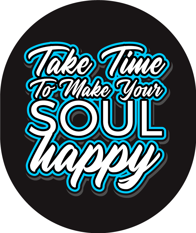 Do what makes your soul happy custom rug - TenStickers