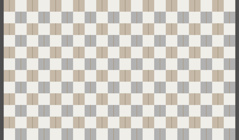 Chess print geometric vinyl rug - TenStickers