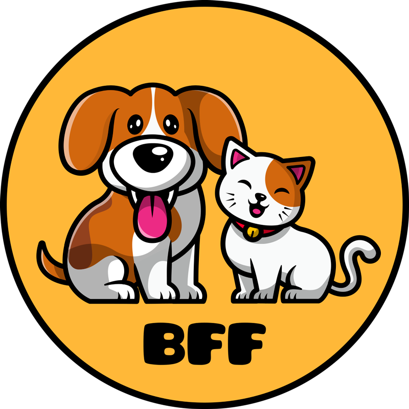 Bff Animal Companions nursery vinyl rug - TenStickers