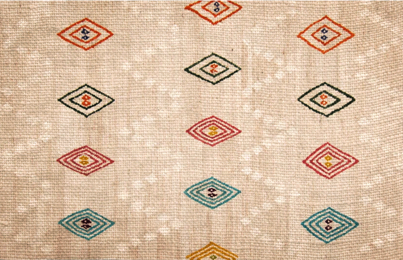 Jogol eyes nordic vinyl rug - TenStickers