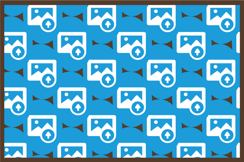 Personalised face rug personalised mat - TenStickers